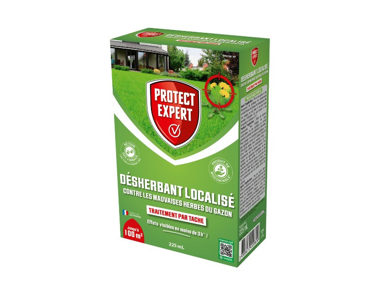 Désherbant localisé pour gazon 200 ml