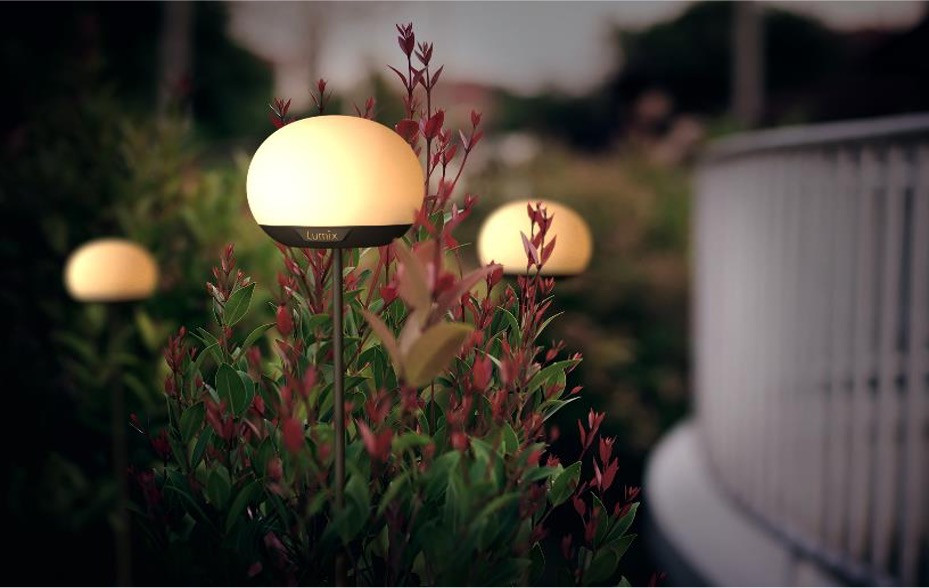 LUMIX SOLAR FLOWERS POMPOM FLEUR SOLAIRE LUMIERE