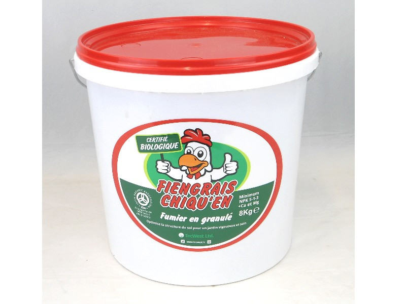 ENGRAIS ORGANIQUE CHICKEN CHIT 8KG